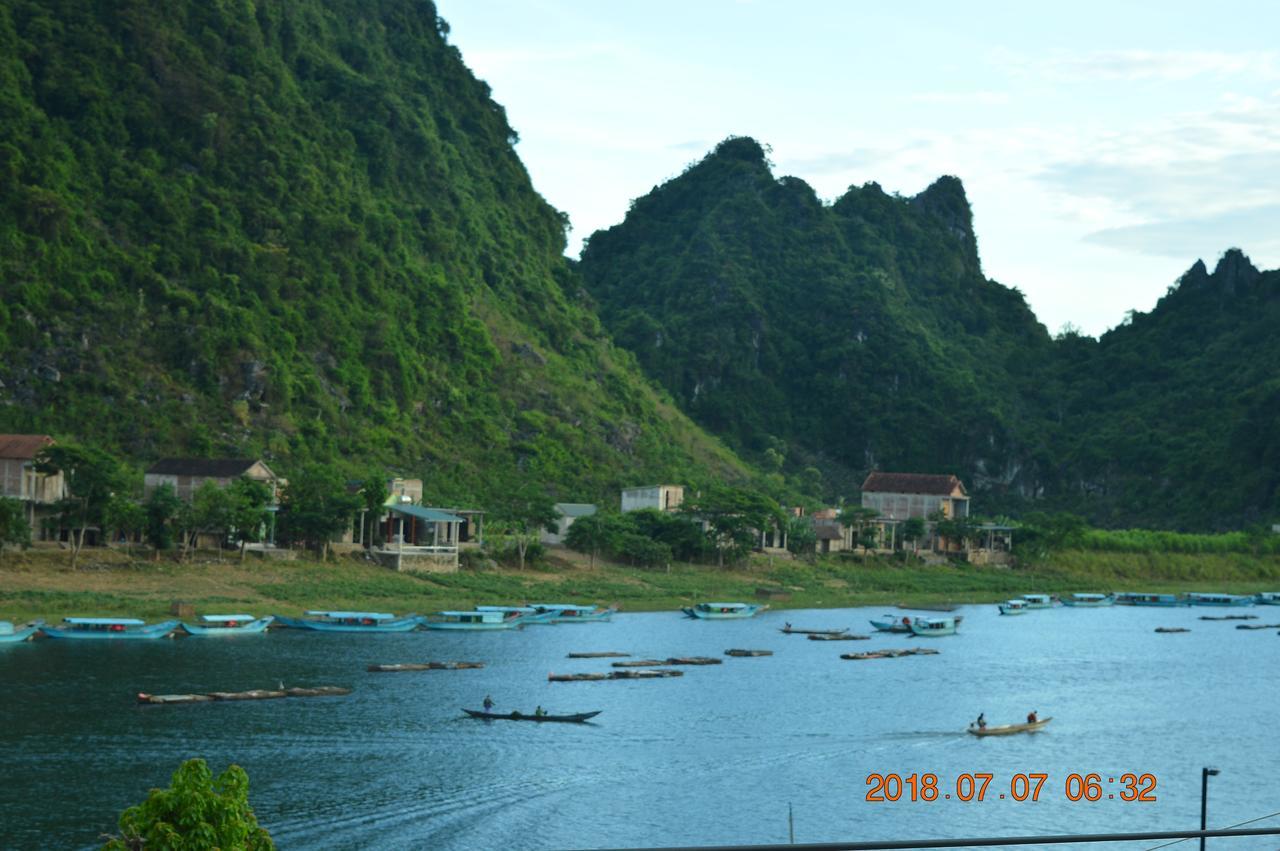 Son Doong Riverside Hotel Phong Nha Exterior foto