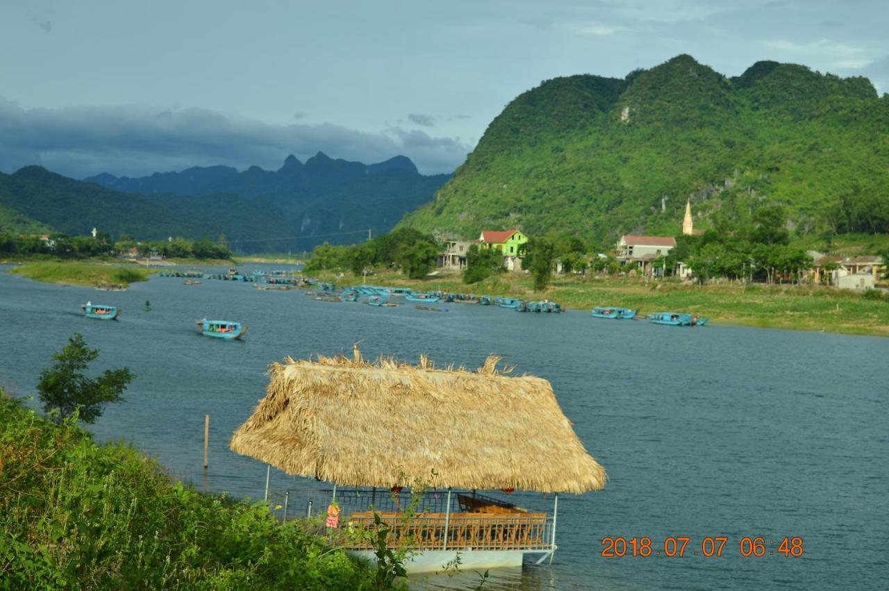 Son Doong Riverside Hotel Phong Nha Exterior foto