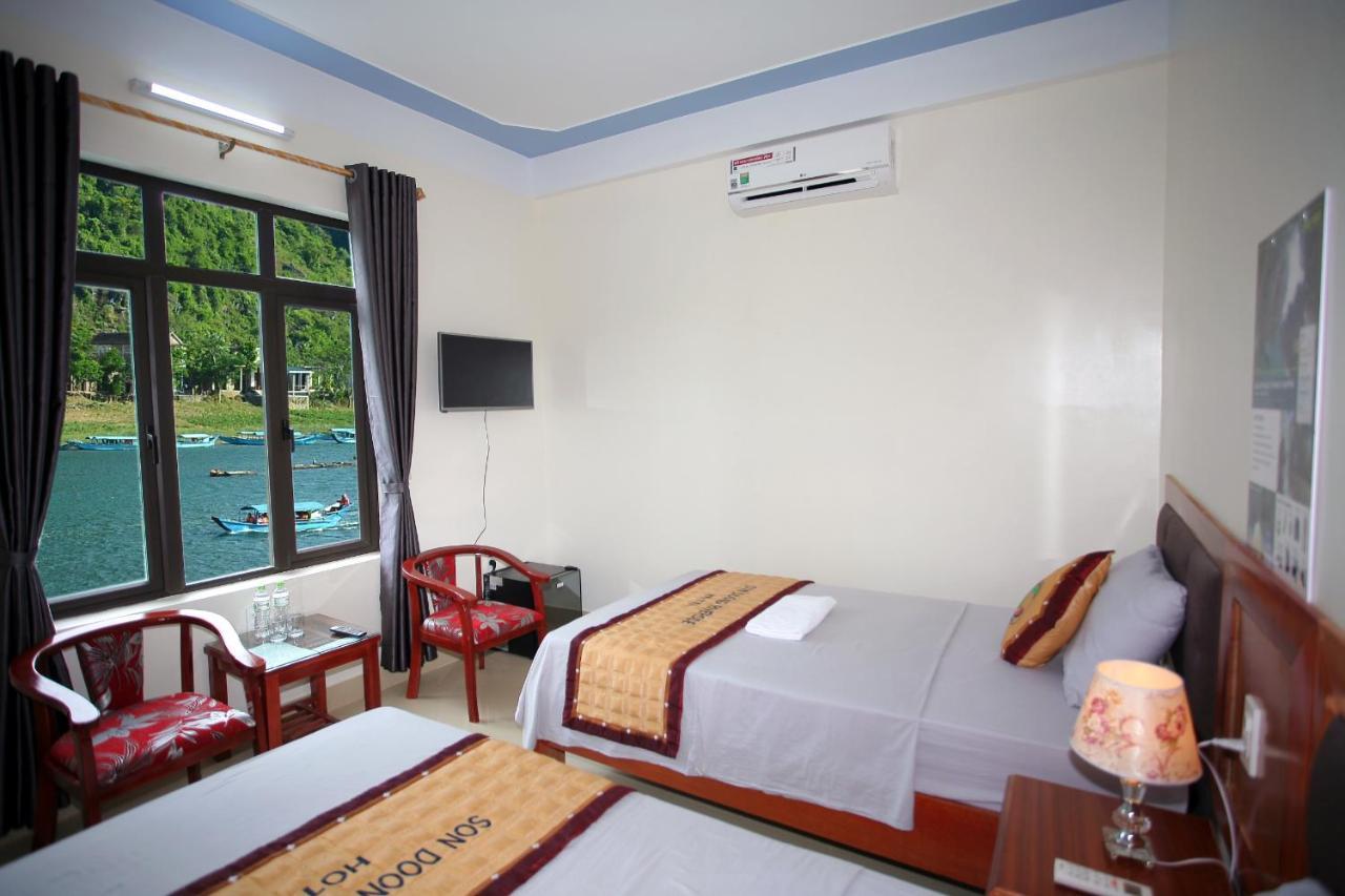 Son Doong Riverside Hotel Phong Nha Exterior foto